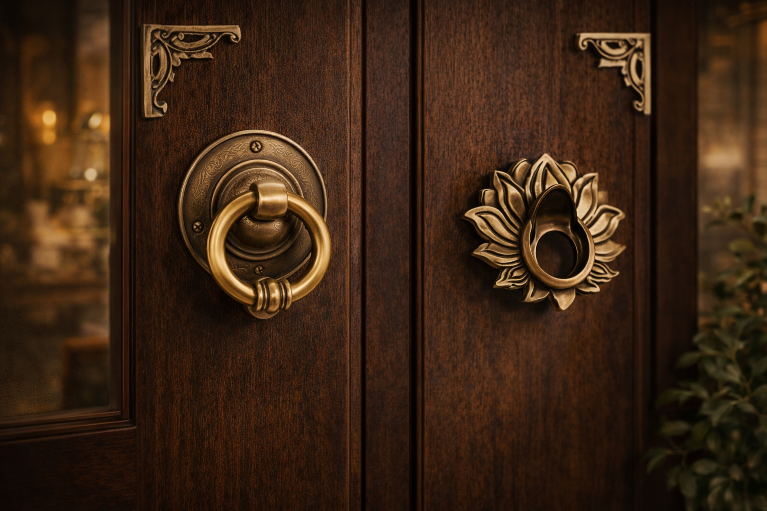 Decorative brass domes for temples and interiors